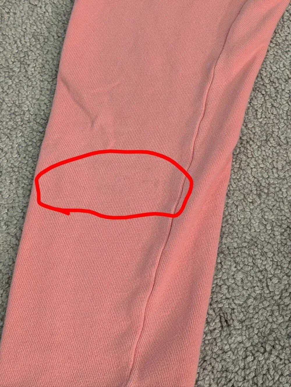 Carter's kids pink terry joggers size 5